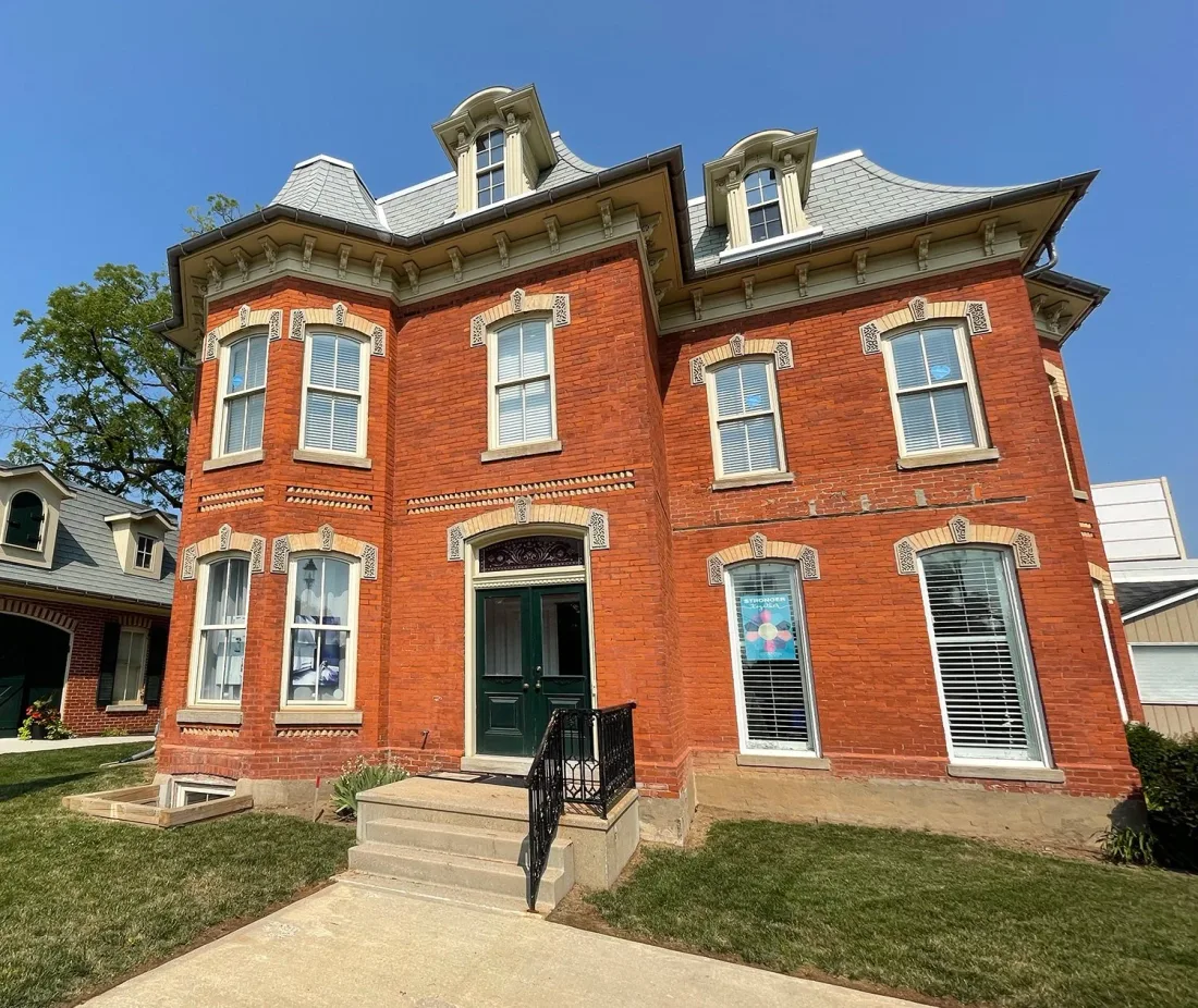 The Lotus Counselling Services office building on Dundas Street East in Waterdown, Ontario